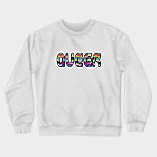 Rainbow Queer Crewneck Sweatshirt